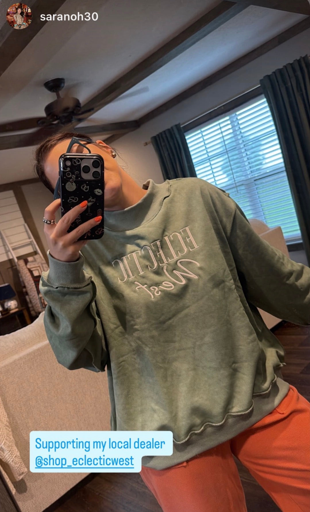 The Eclectic West Pullover