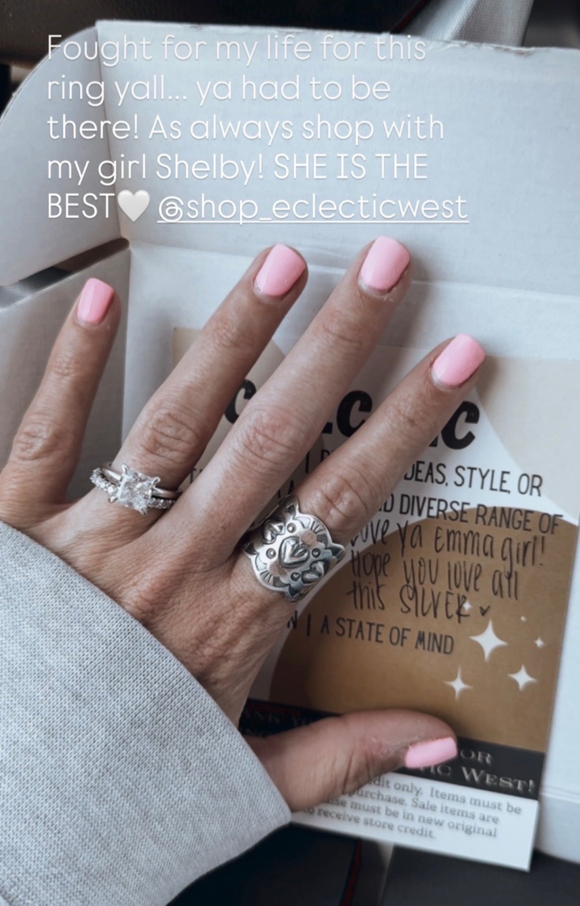 B. Shorty heart ring