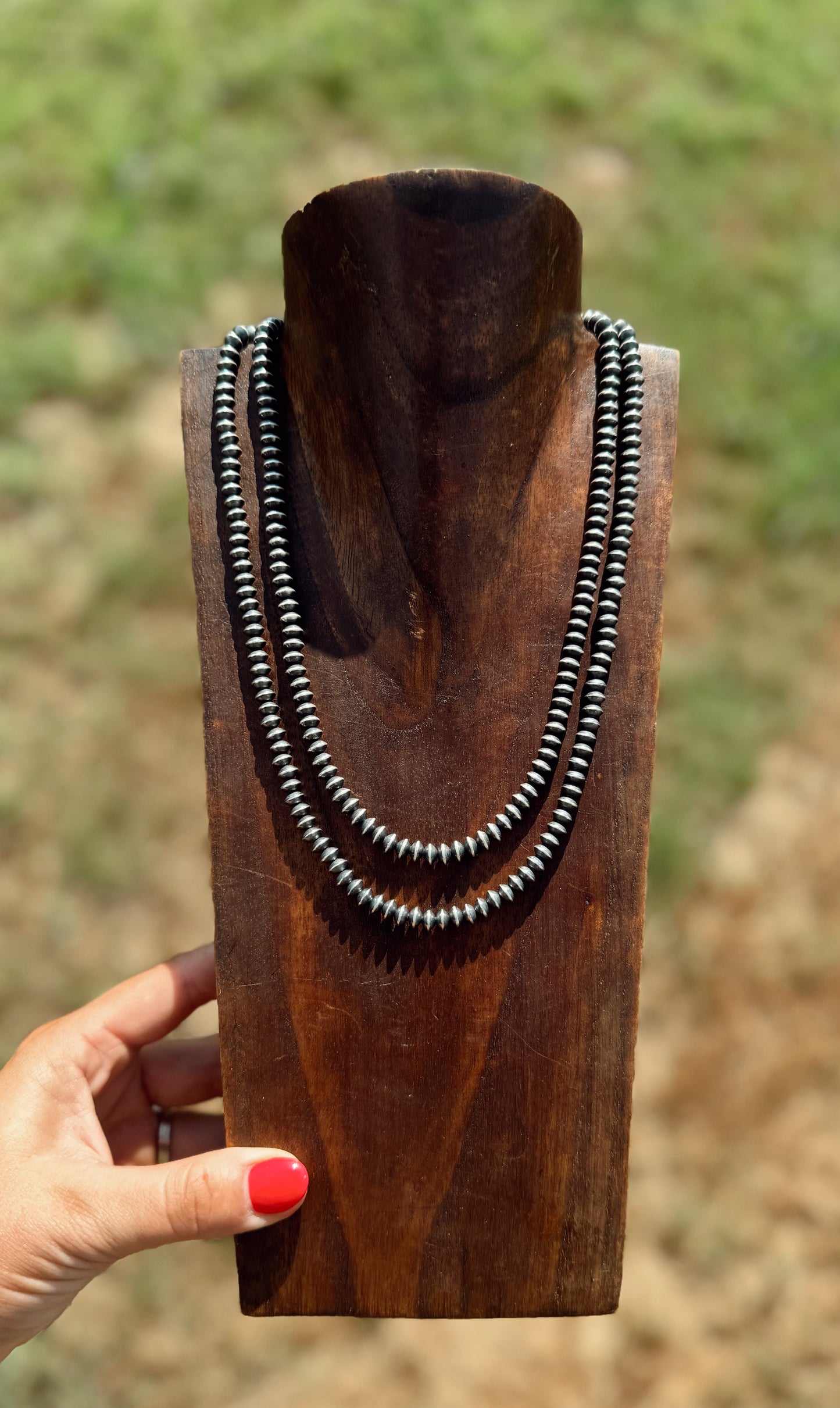 7mm 18” + 20” Saucer Pearls