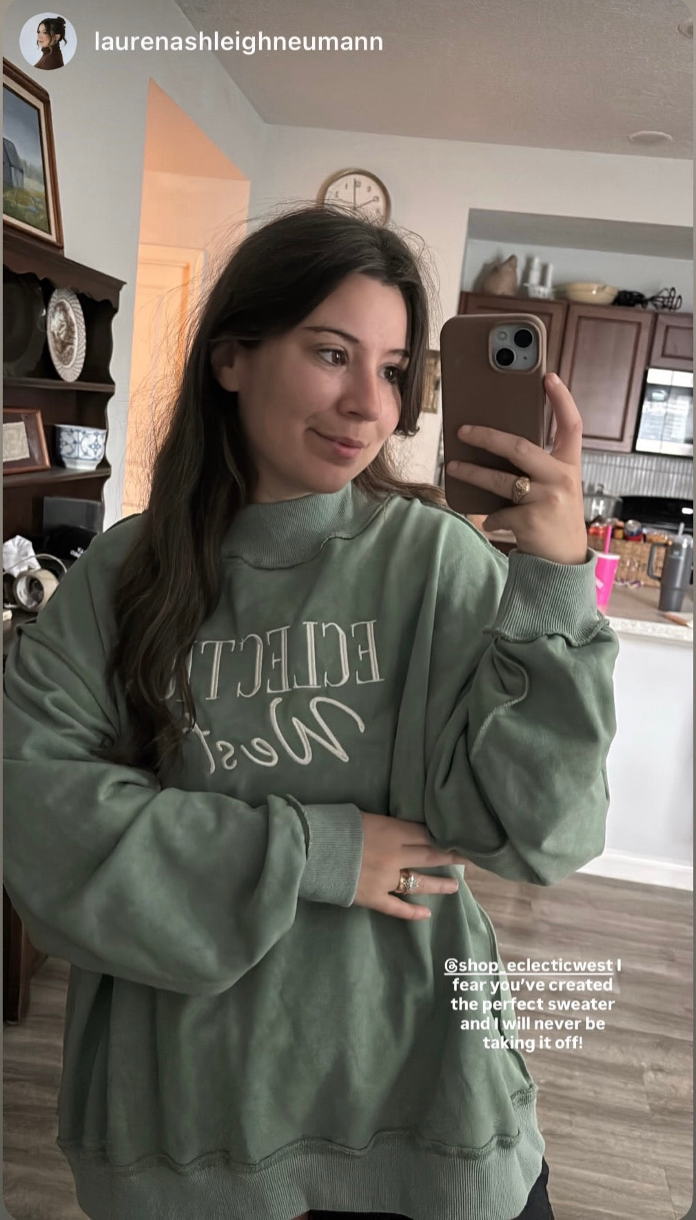 The Eclectic West Pullover