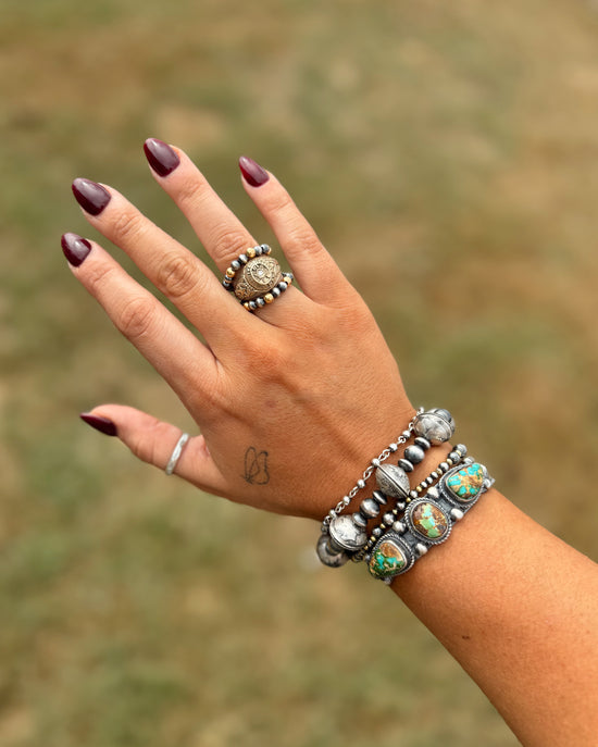 Liberty coin bracelet