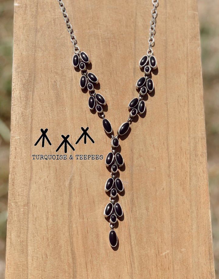 The Luella Necklace (Black Onyx)