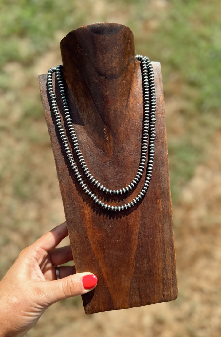 7mm 18” + 20” Saucer Pearls