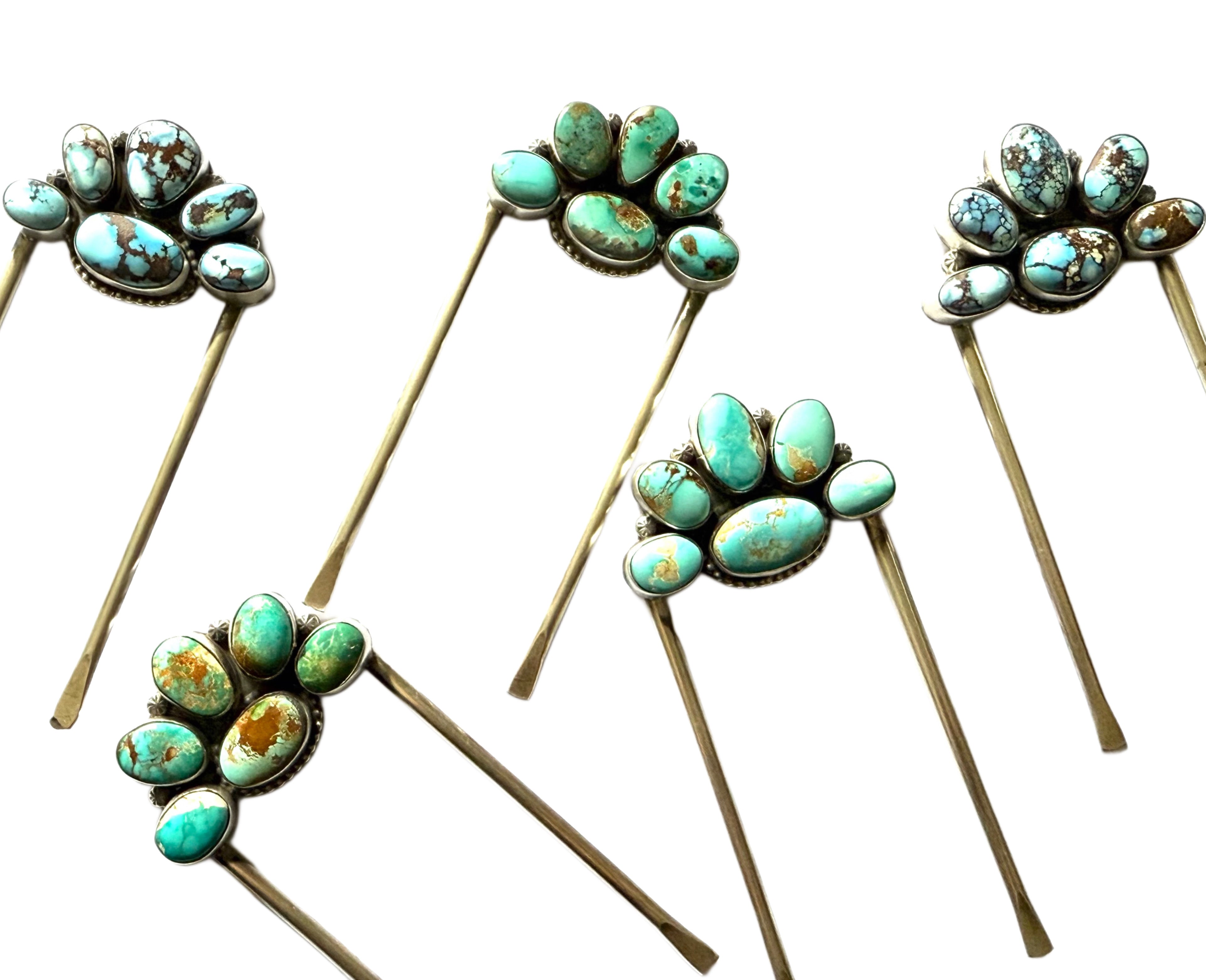 6-stone Hair Pins