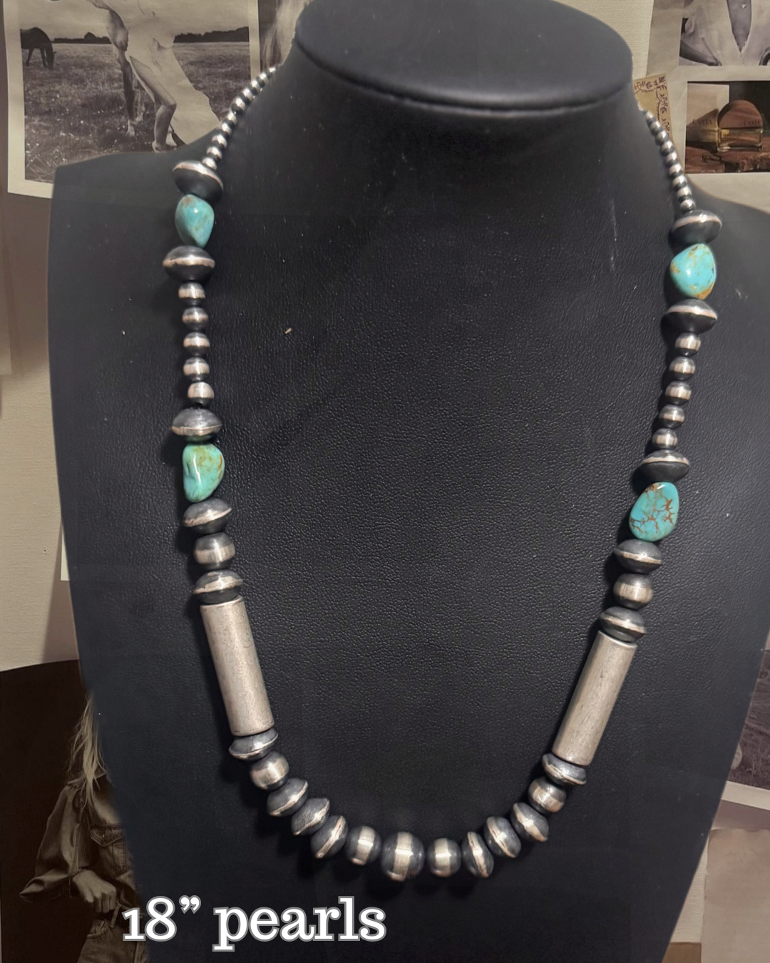 18” handmade pearls