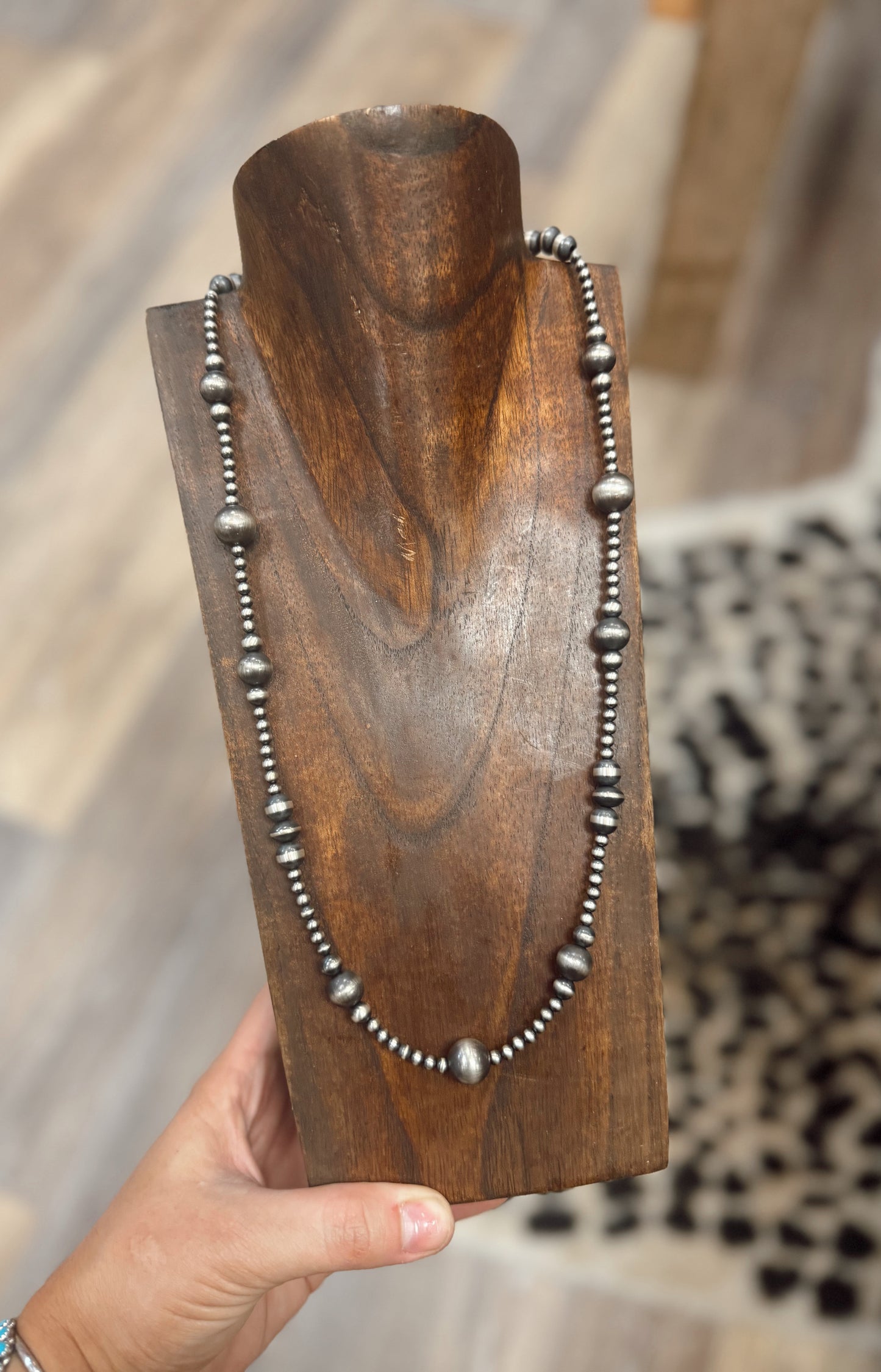 4-10mm 24” Navajo Pearls