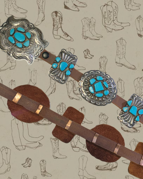 The Rawlins Concho Belt