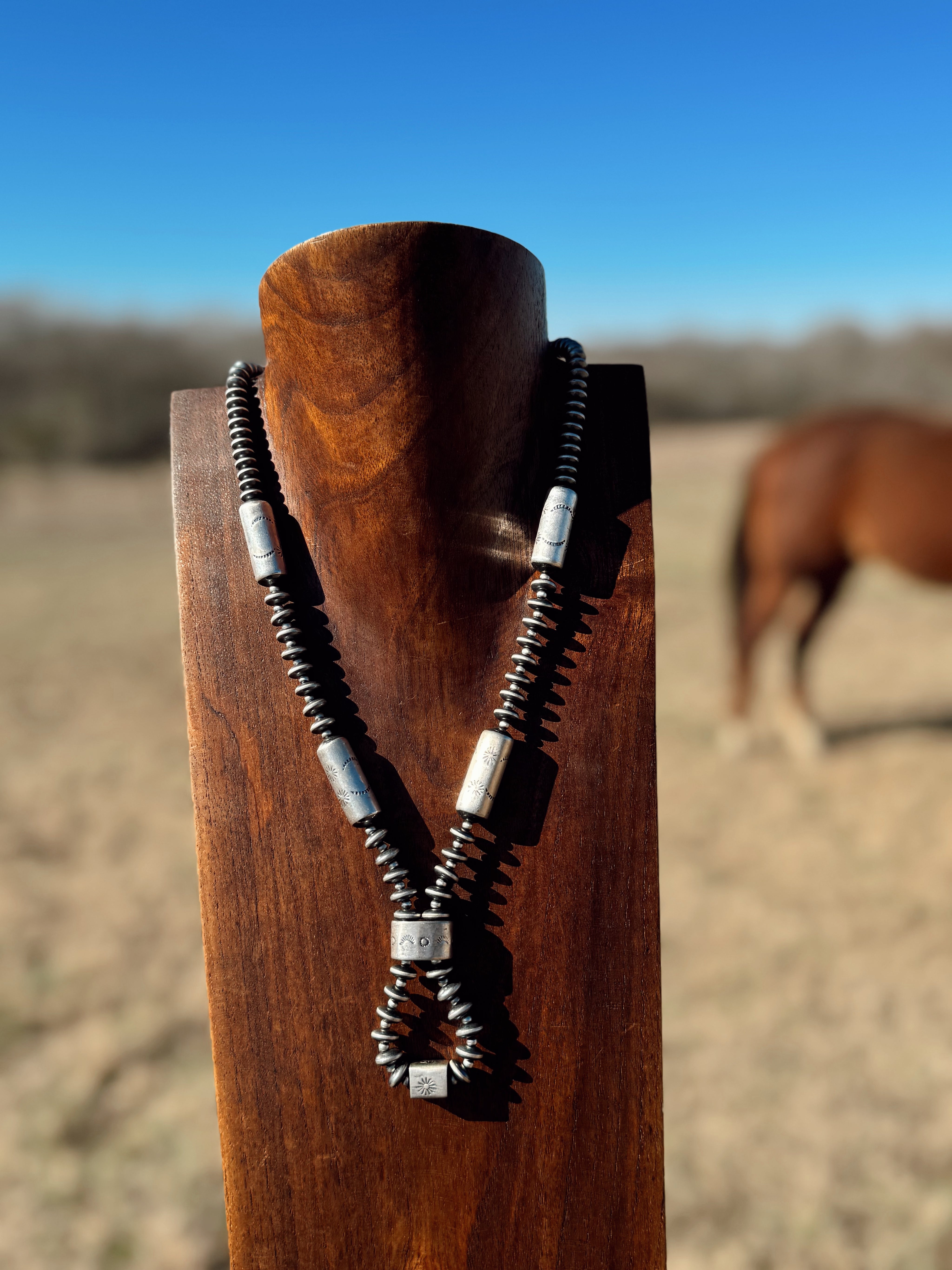 Navajo Pearl Jacla Necklace