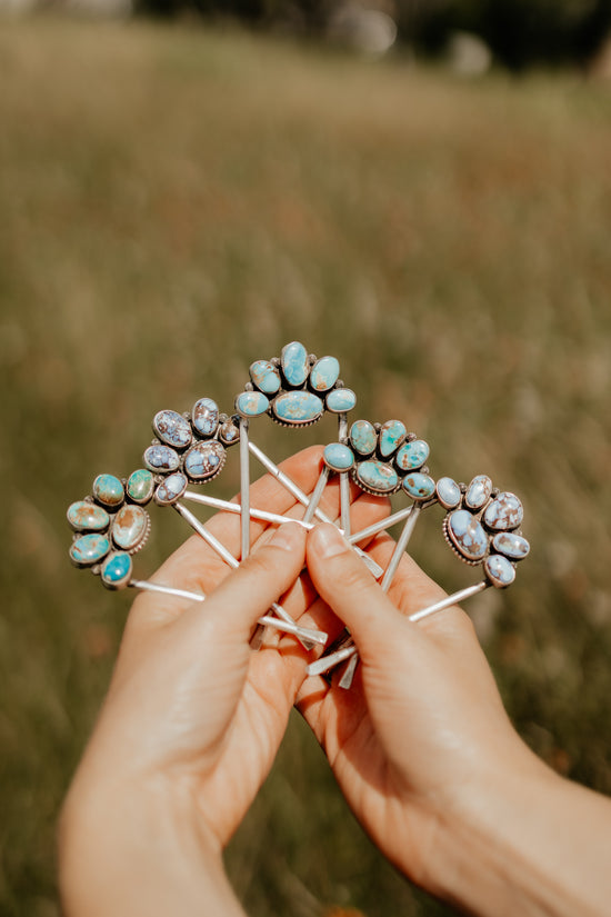 6-stone Hair Pins