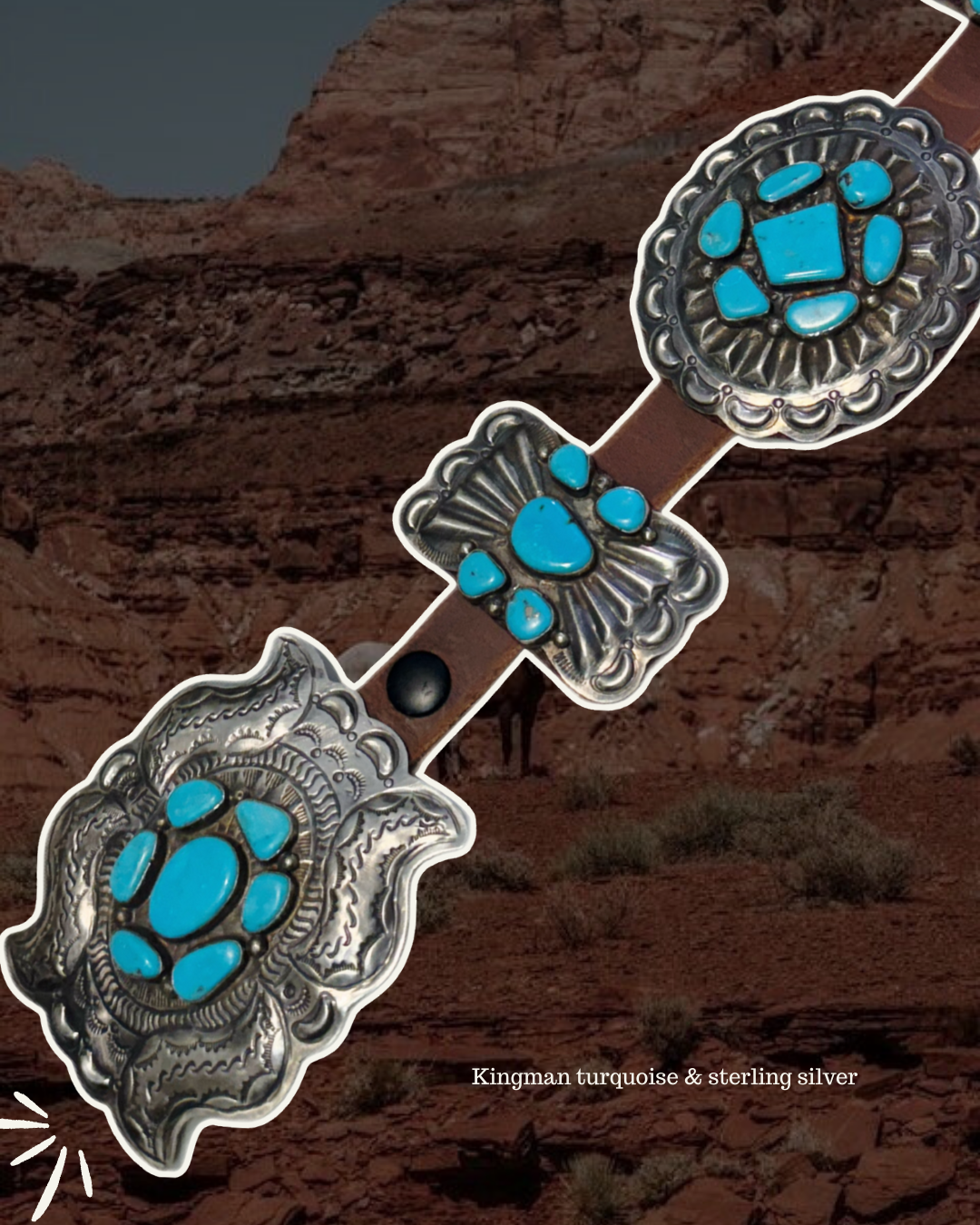 The Rawlins Concho Belt