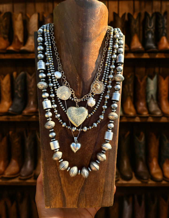 Mixed Metal Pearls