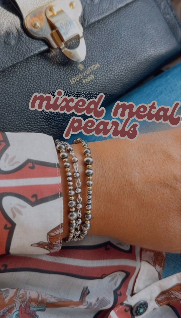 Mixed Metal Bracelets