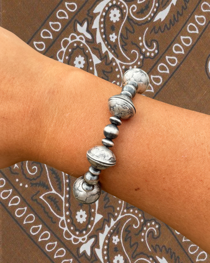 Liberty coin bracelet