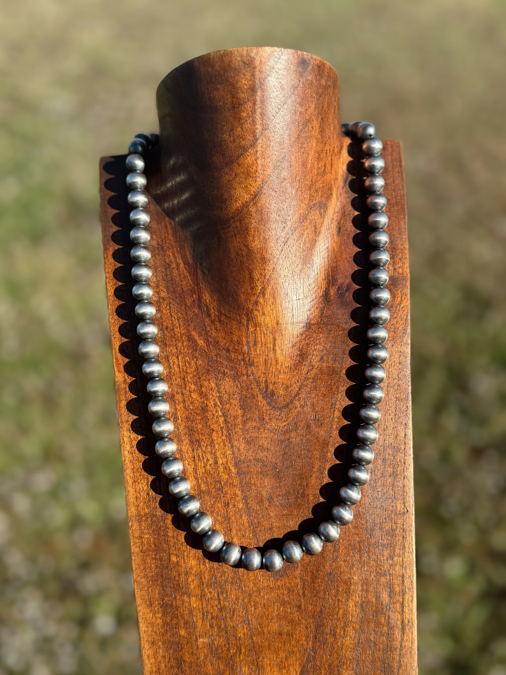 10mm 24” Navajo Pearls