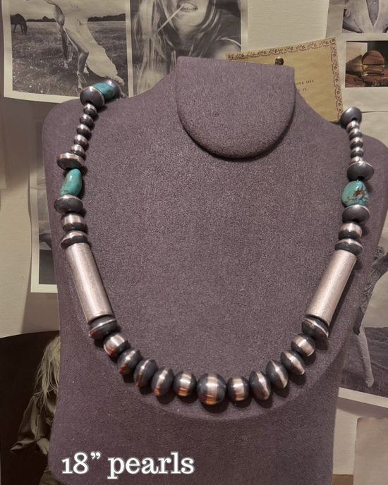 18” handmade pearls