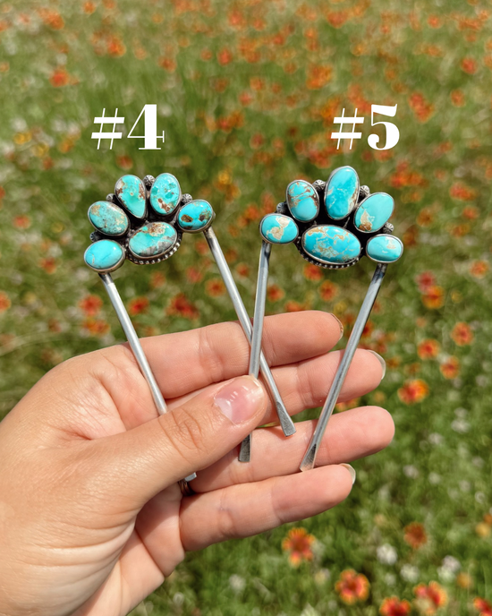 6-stone Hair Pins
