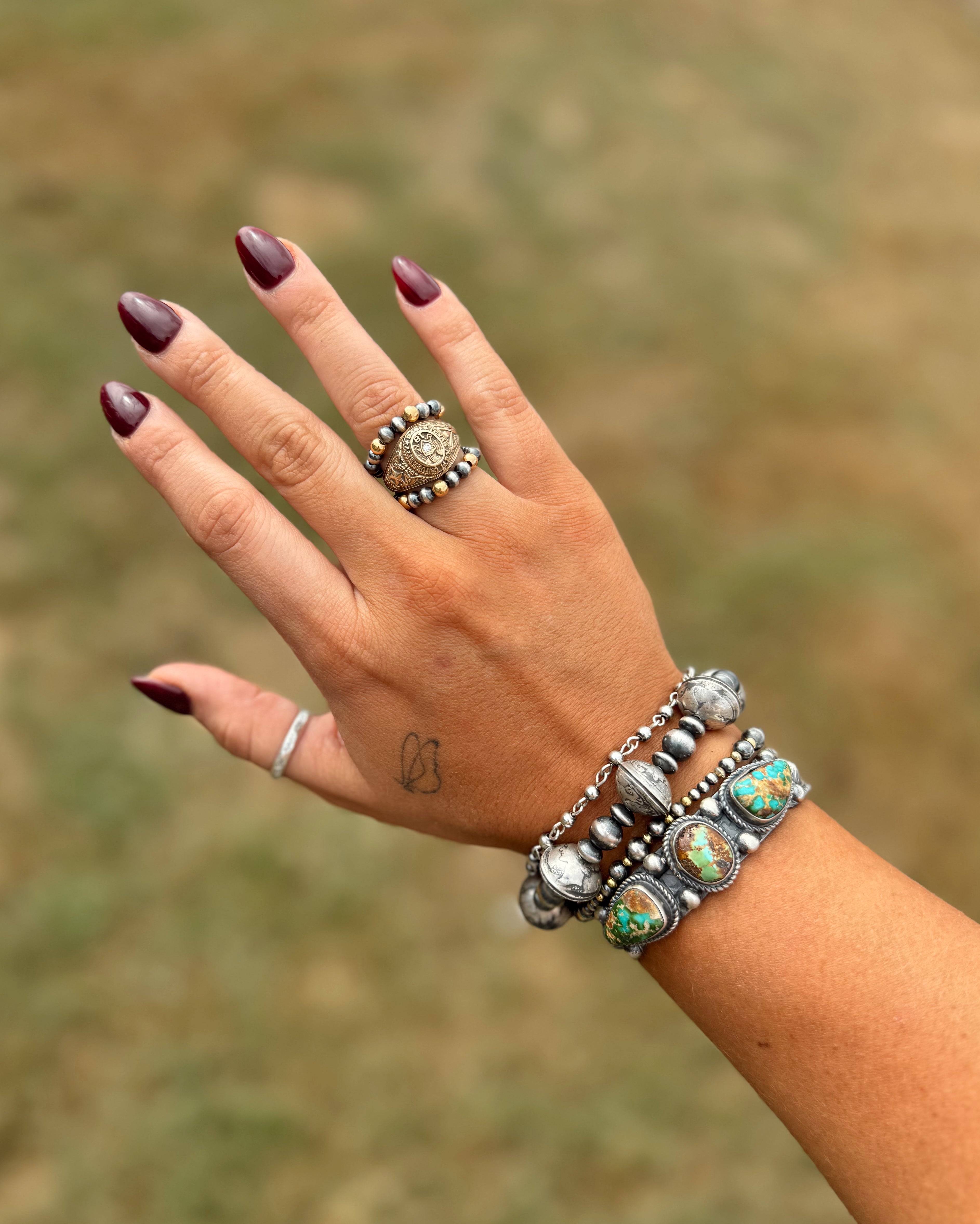 Liberty coin bracelet
