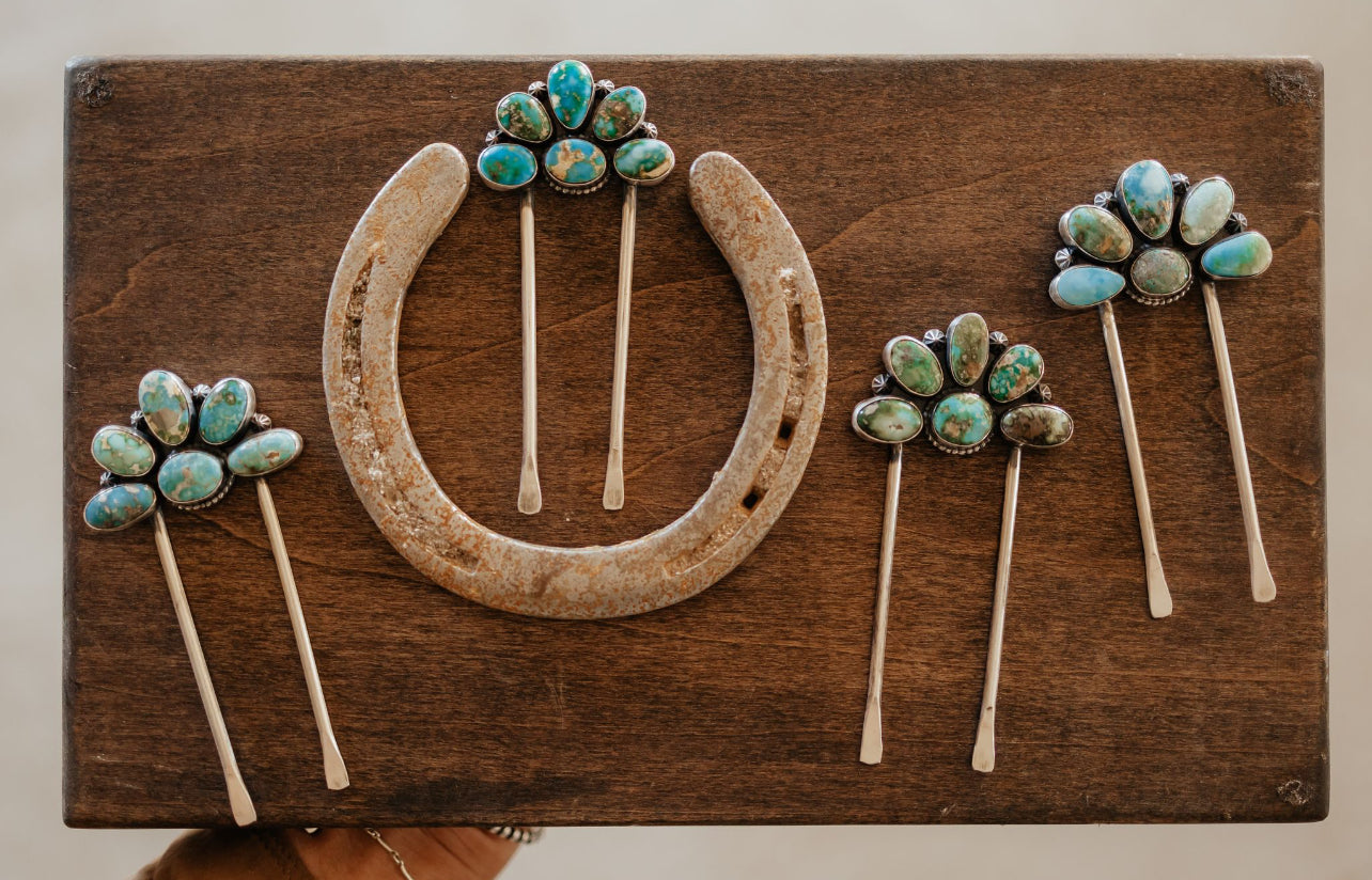 6-stone Hair Pins