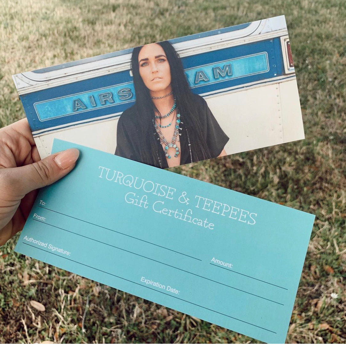 Turquoise & Teepees Gift Card