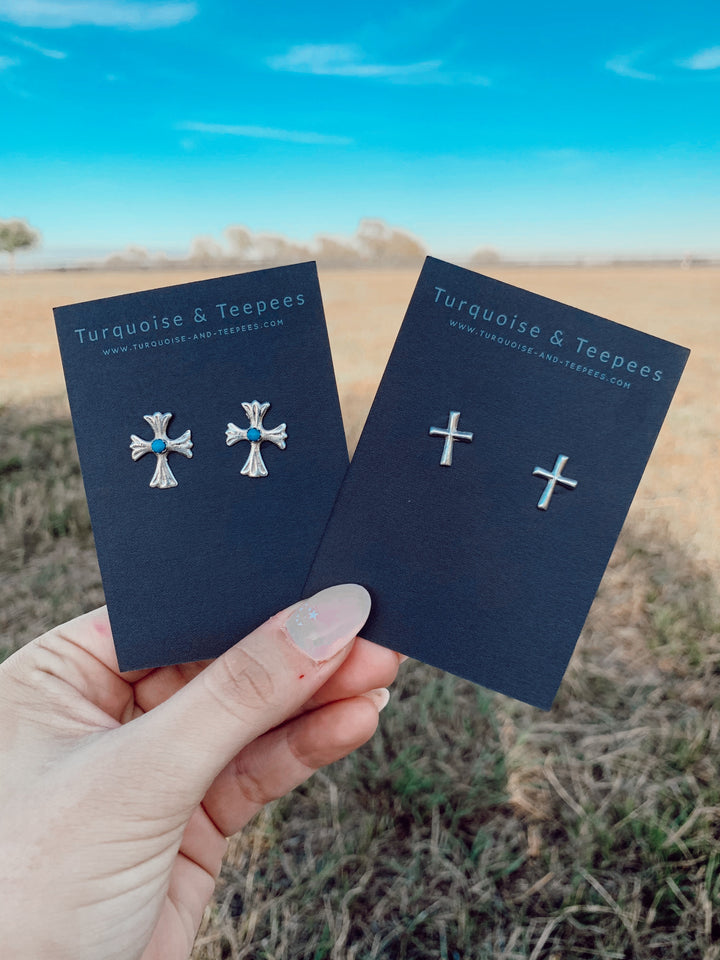 Cross Earrings